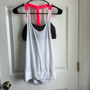 Alo Yoga workout tank top with sports bra